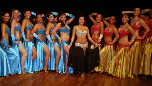 belly dancers in paradise